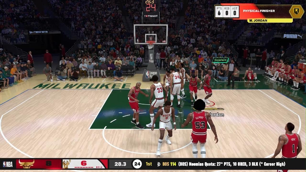 All-time Bulls vs all time bucks.Crazy match.