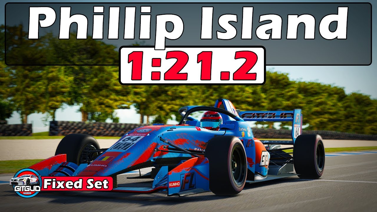 iRacing SFL Phillip Island Track Guide - 1:21.2