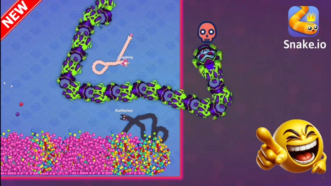 Hijack exe Boss Left Out The Map! GLITCH OR HACK? SNAKE.io 🐍