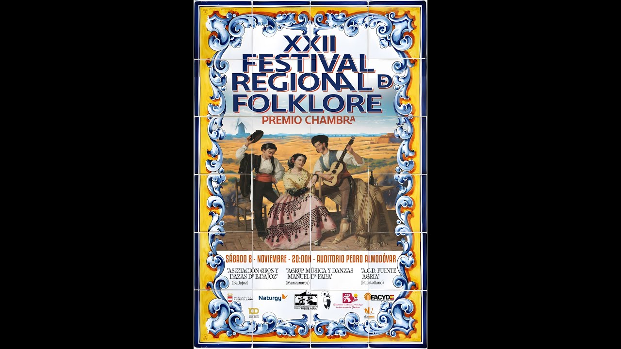 XXII FESTIVAL REGIONAL DE FOLKLORE - PREMIO CHAMBRA