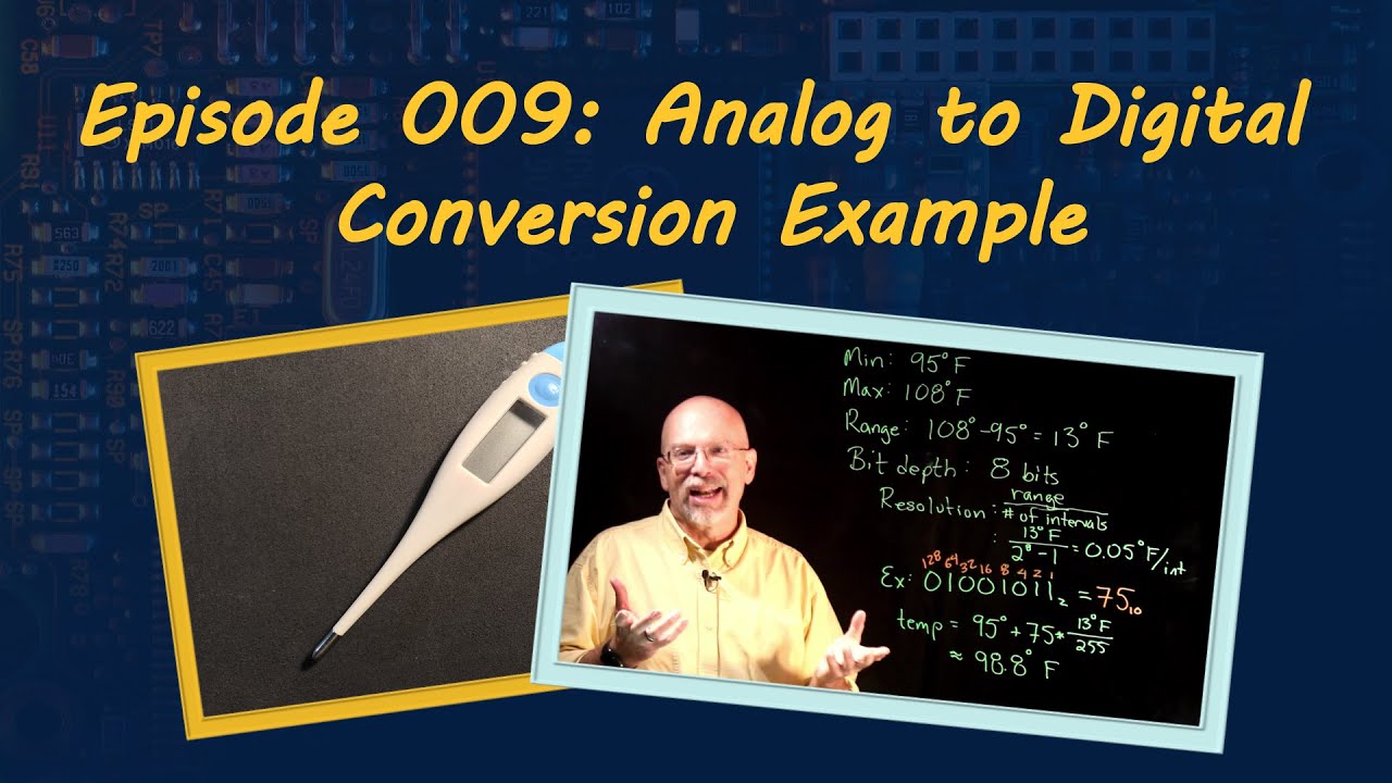 Ep 009: Analog to Digital Conversion Example