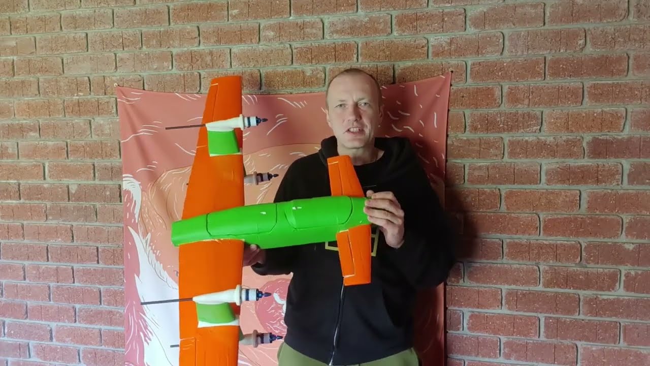 Майструємо VTOL Каченя: крила та інше