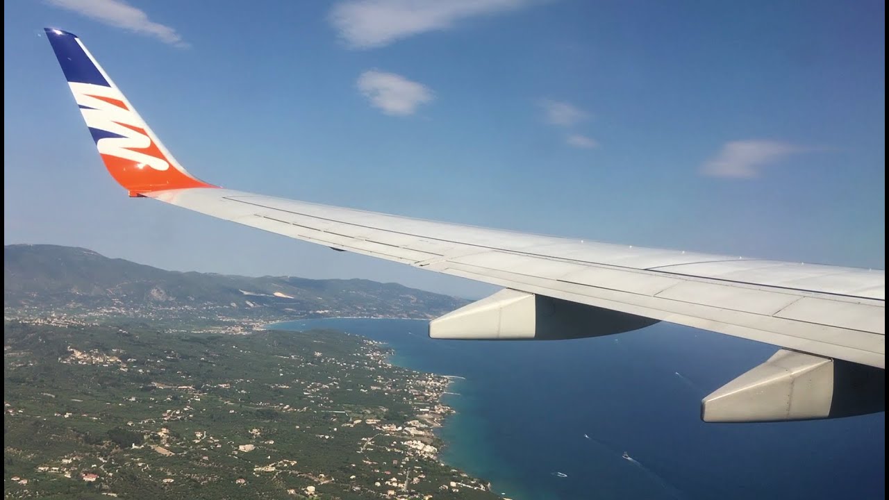 Flight from Zakynthos (Greece) to Prague
