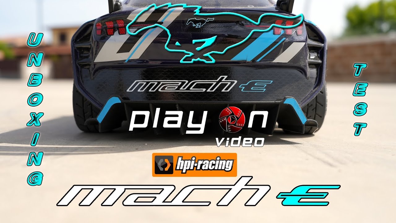 Hpi Racing - Ford Mustang Mach E - Unboxing/Test Drive