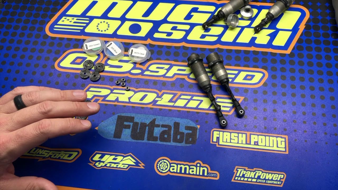 Адам Дрейк из Mugen Seiki Racing рассказывает о поршнях амортизаторов MIP Bypass1.