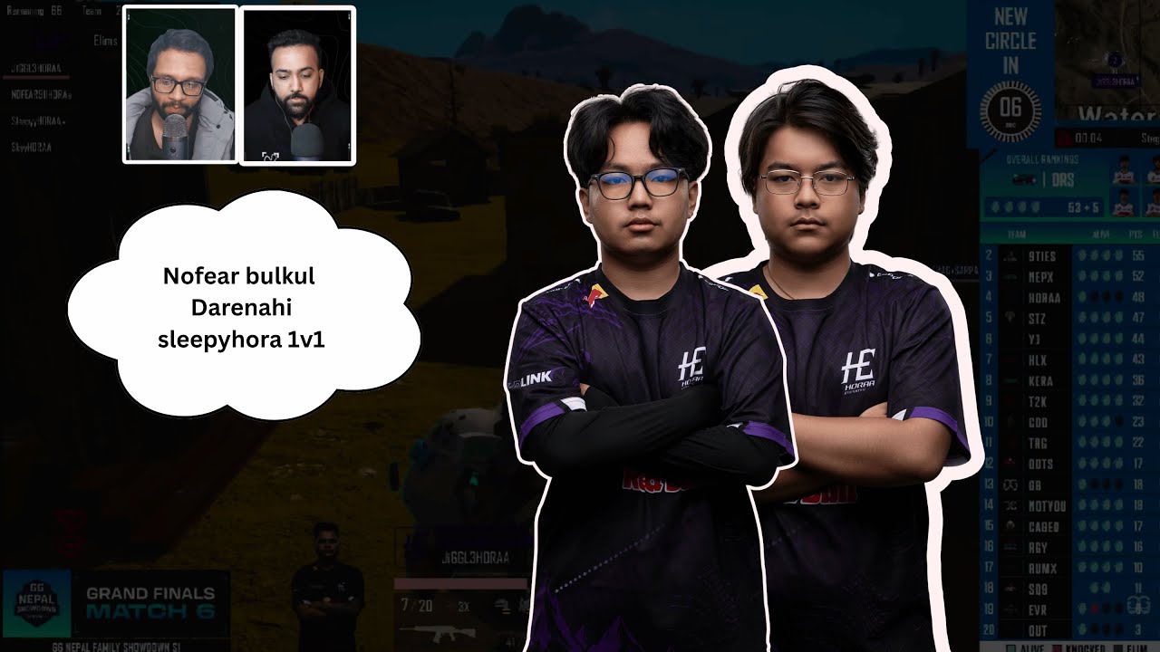 Caster impressed by NofearHora and sleppyhora ... #ggesports #horaaesports #aladin #141esports