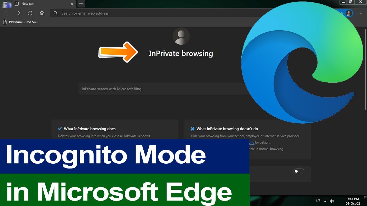 How to use incognito mode in Microsoft edge? Browse InPrivate in Microsoft Edge