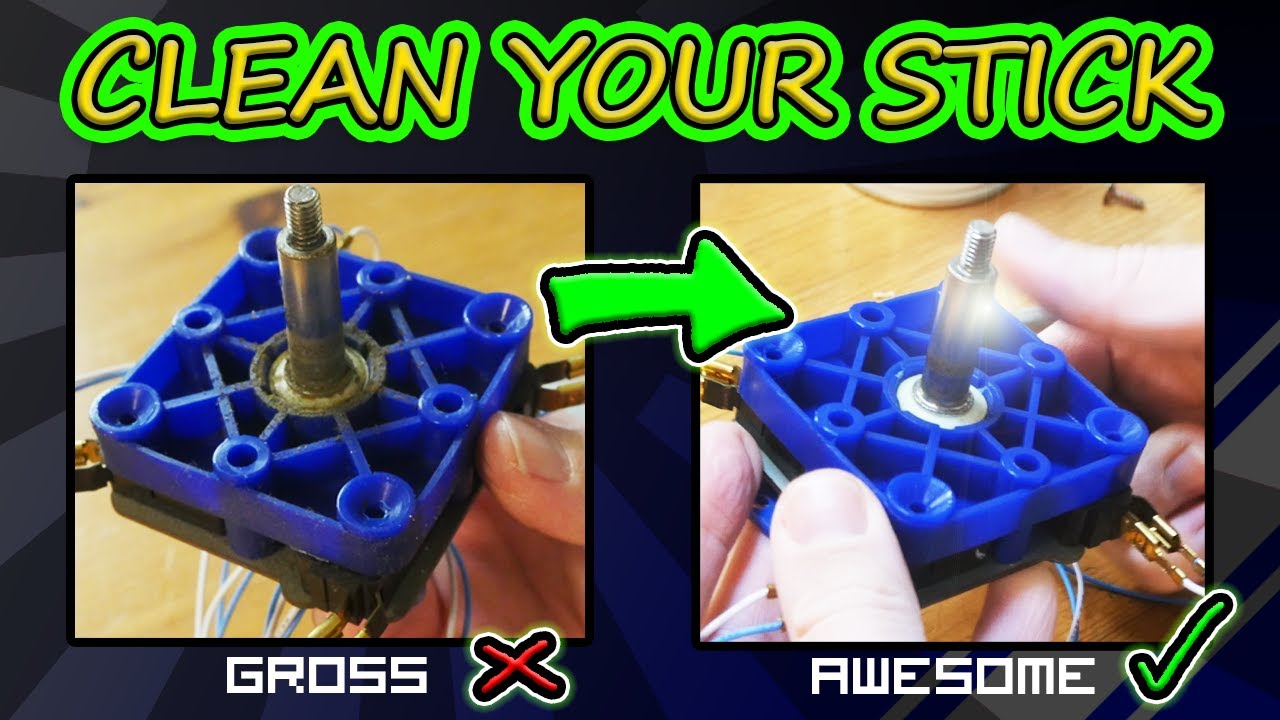 Arcade Stick [Чистка, смазка, обслуживание]