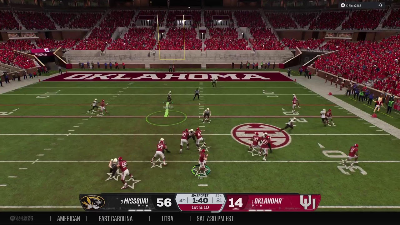 KAS Dynasty: (3) Missouri at (1) Oklahoma