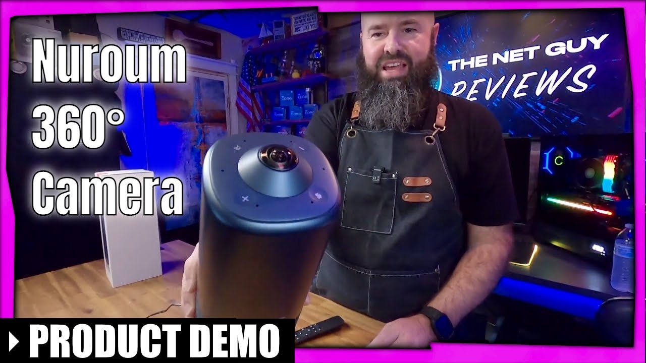 Nuroum 360 degree AI-powered conferencing camera sees everything!