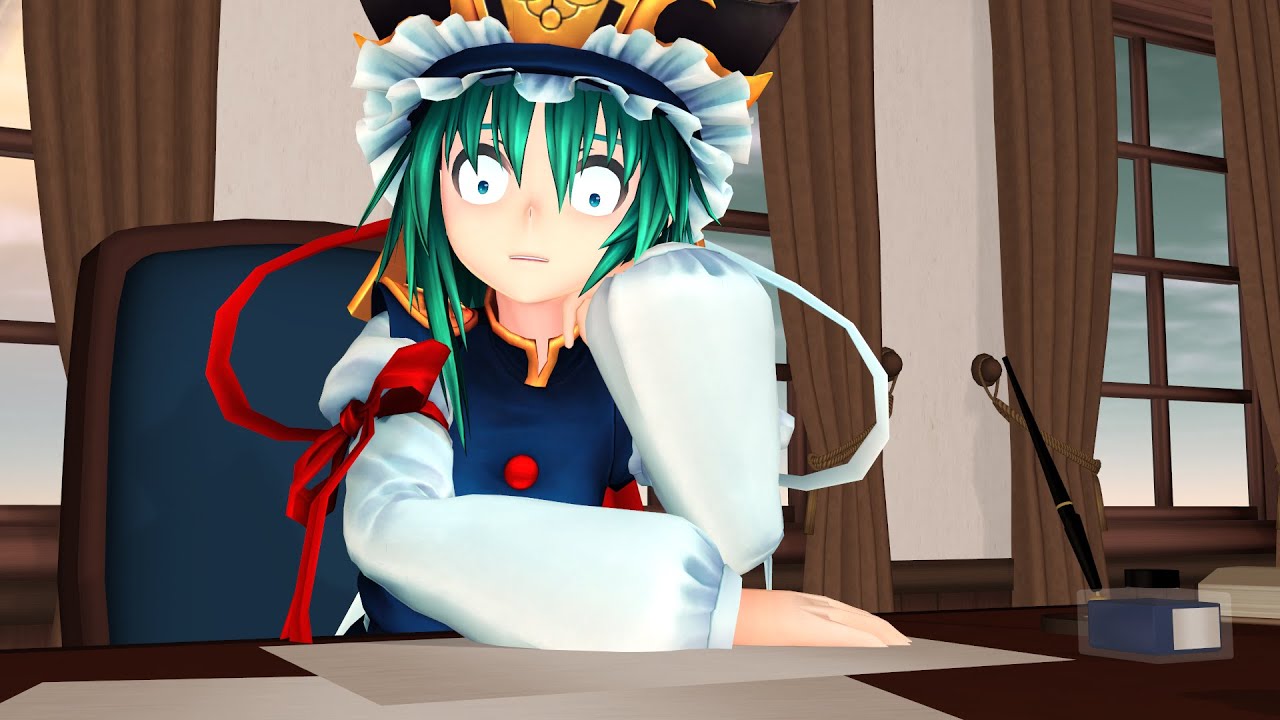 意外な苦労人、四季映姫・ヤマザナドゥ　【東方MMD】