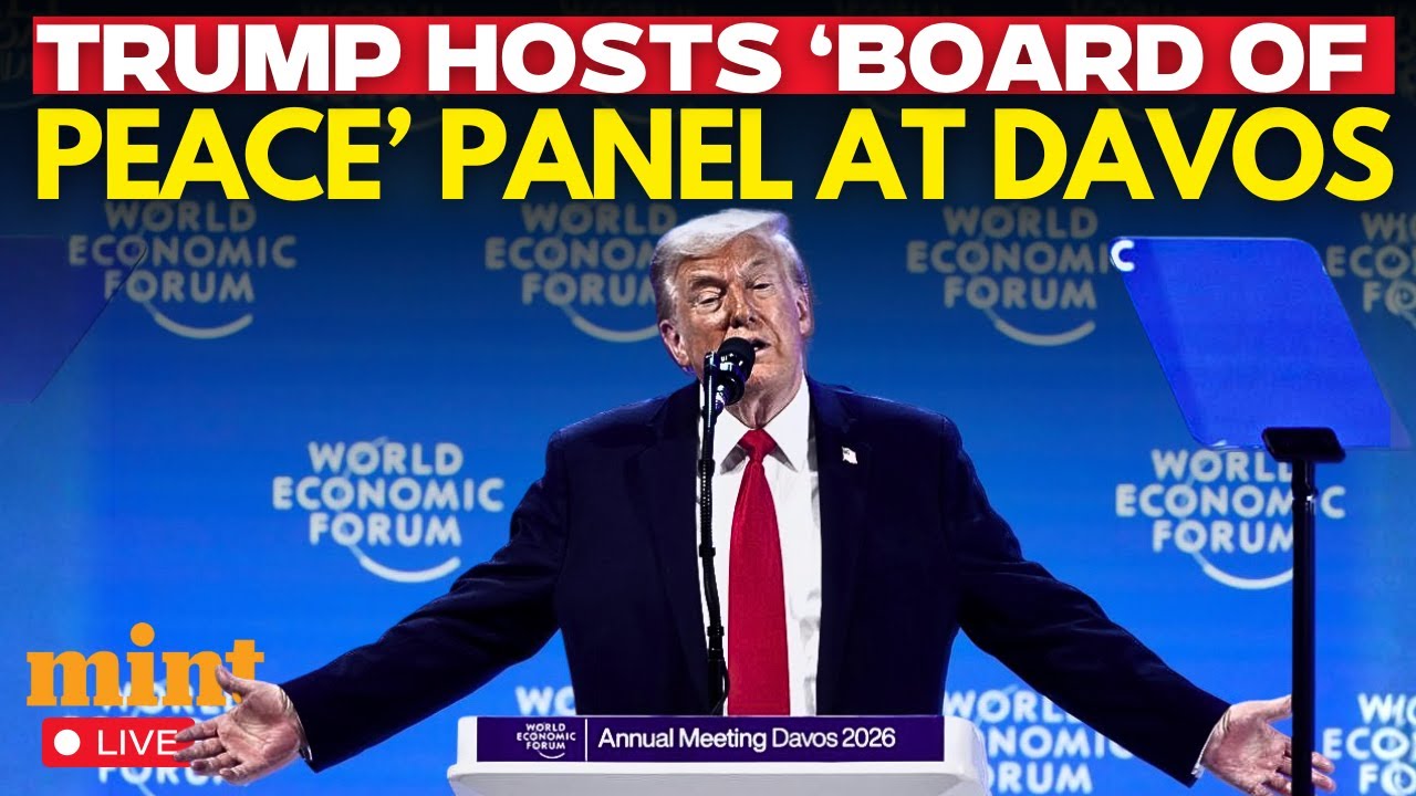 LIVE: Trump&rsquo;s Board of Peace Sparks Global Reactions | WEF 2026 | Turkey, Saudi, Egypt, Europe
