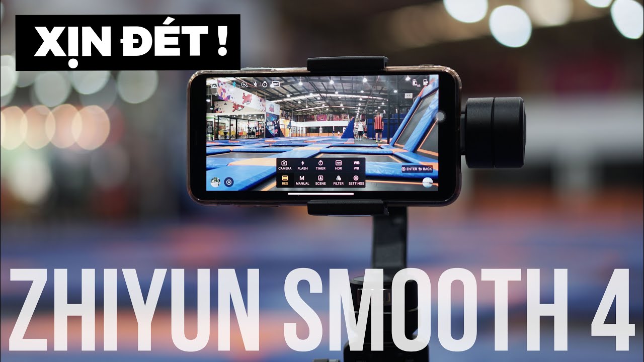 CTBBT#1: Hướng dẫn sử dụng Gimbal cho điện thoại từ A-Z: Zhiyun Smooth 4 | How tu use