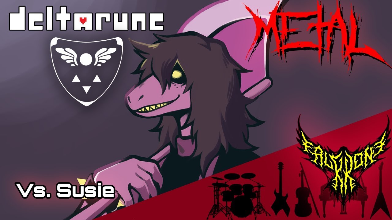 DELTARUNE - Vs. Susie 【Intense Symphonic Metal Cover】