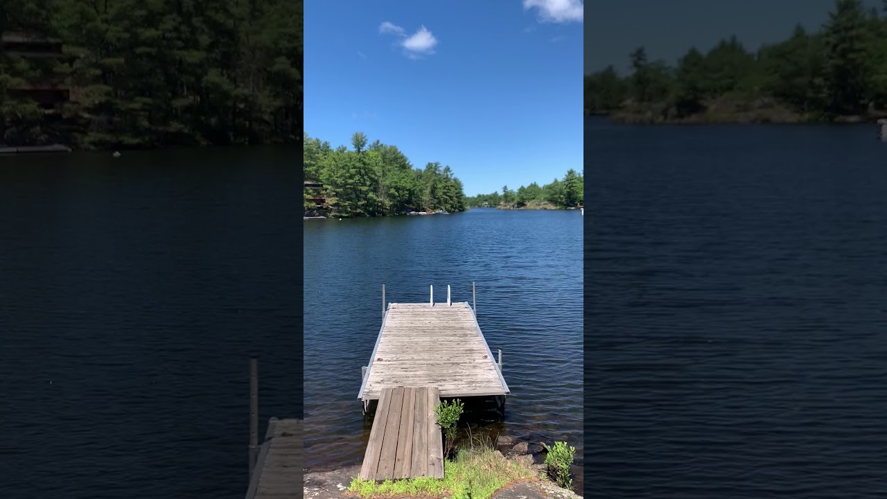 First video of Kasshabog lake lot