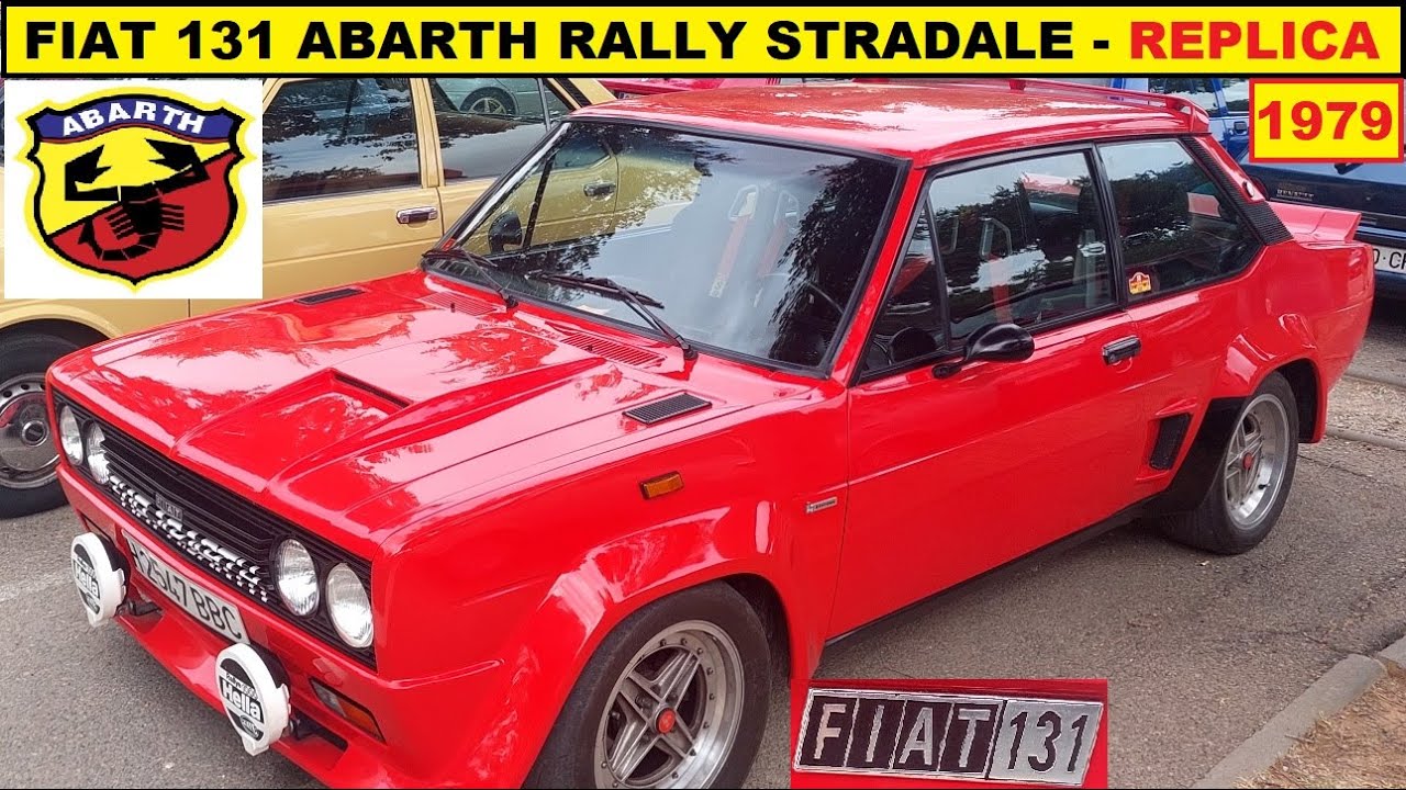⛽️Fiat 131 Abarth Rally Stradale Replica. Revisión. Año 1979.