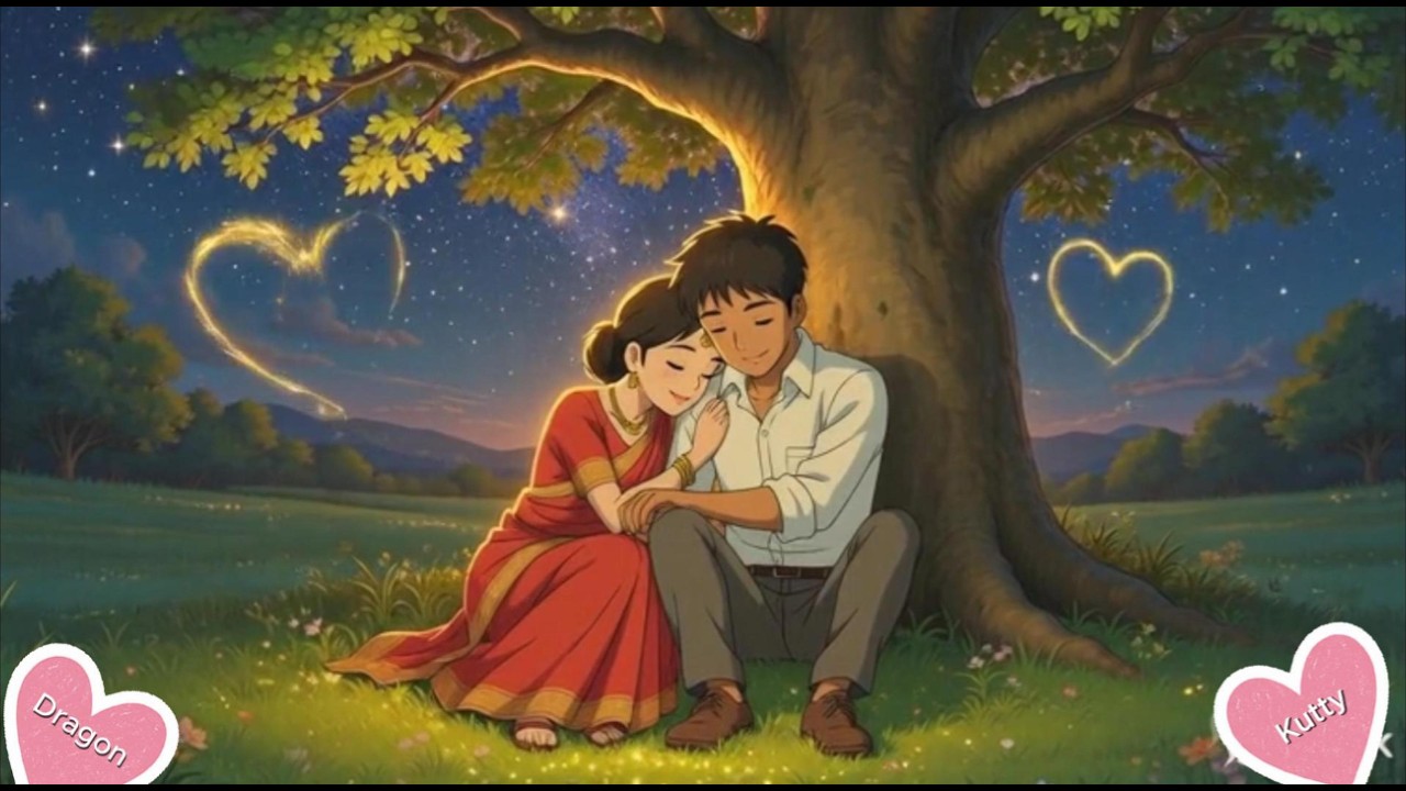 உன்னை தேடி திரிந்தேனடி 💔 | Tamil Love Song | Original Lyrics | Ghibli Style Romantic Story