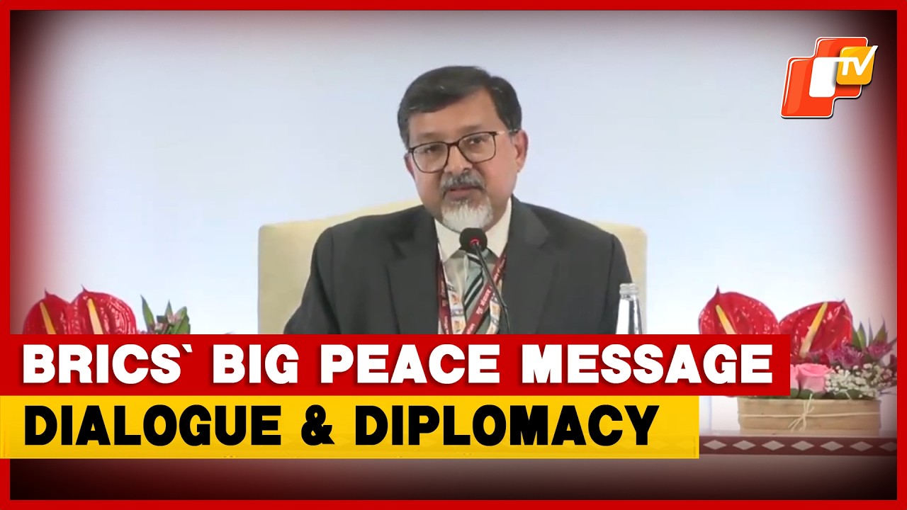 BRICS Summit 2026: India Says Dialogue, Diplomacy Key To West Asia Peace | OTV