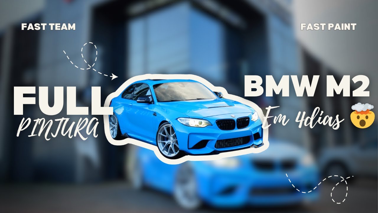 BMW M2 RENASCEU EM 4 DIAS! Full pintura insana 😳🔥