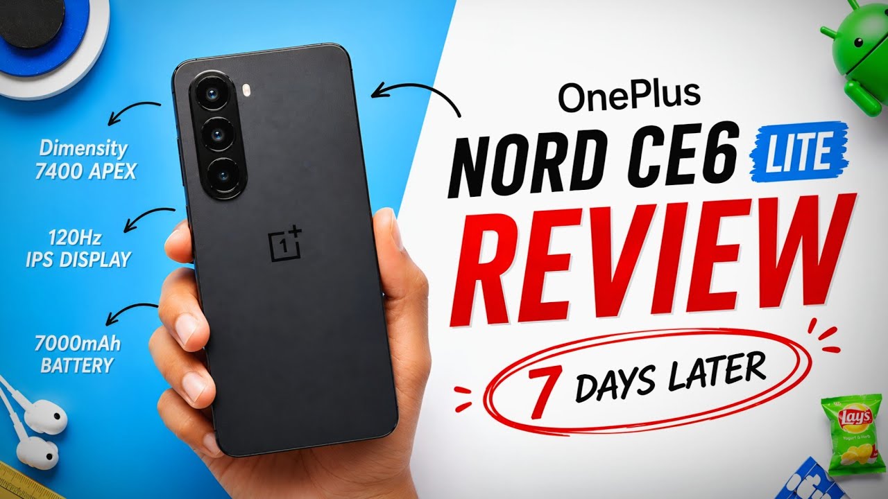 ONEPLUS NORD CE6 LITE DETAILED REVIEW - 7 DAYS LATER!