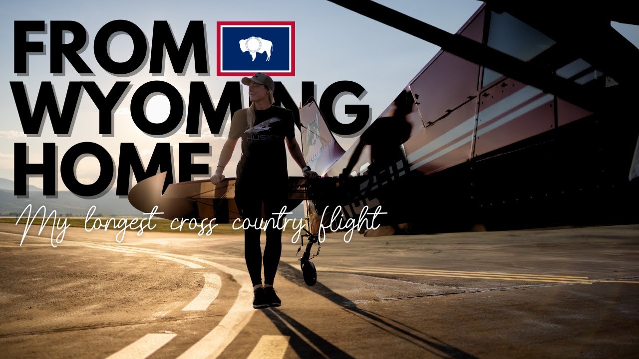 My Longest Flight Ever in the Husky A-1C | 1,550nm Afton WY → Collingwood ON
