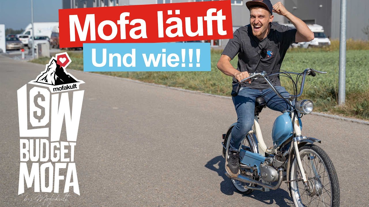 DAS ERSTE MAL AUF DER STRASSE | Low Budget Mofa