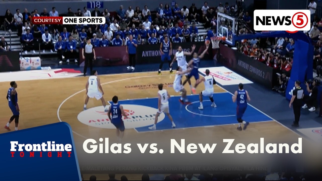 Gilas, bigo vs New Zealand sa FIBA world Cup Asian Qualifiers | Frontline Tonight