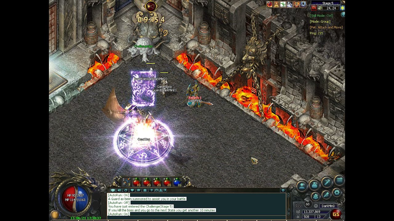 Legend of mir2 TitanWorldServer / Challenge 10 bosses / DailyEvent