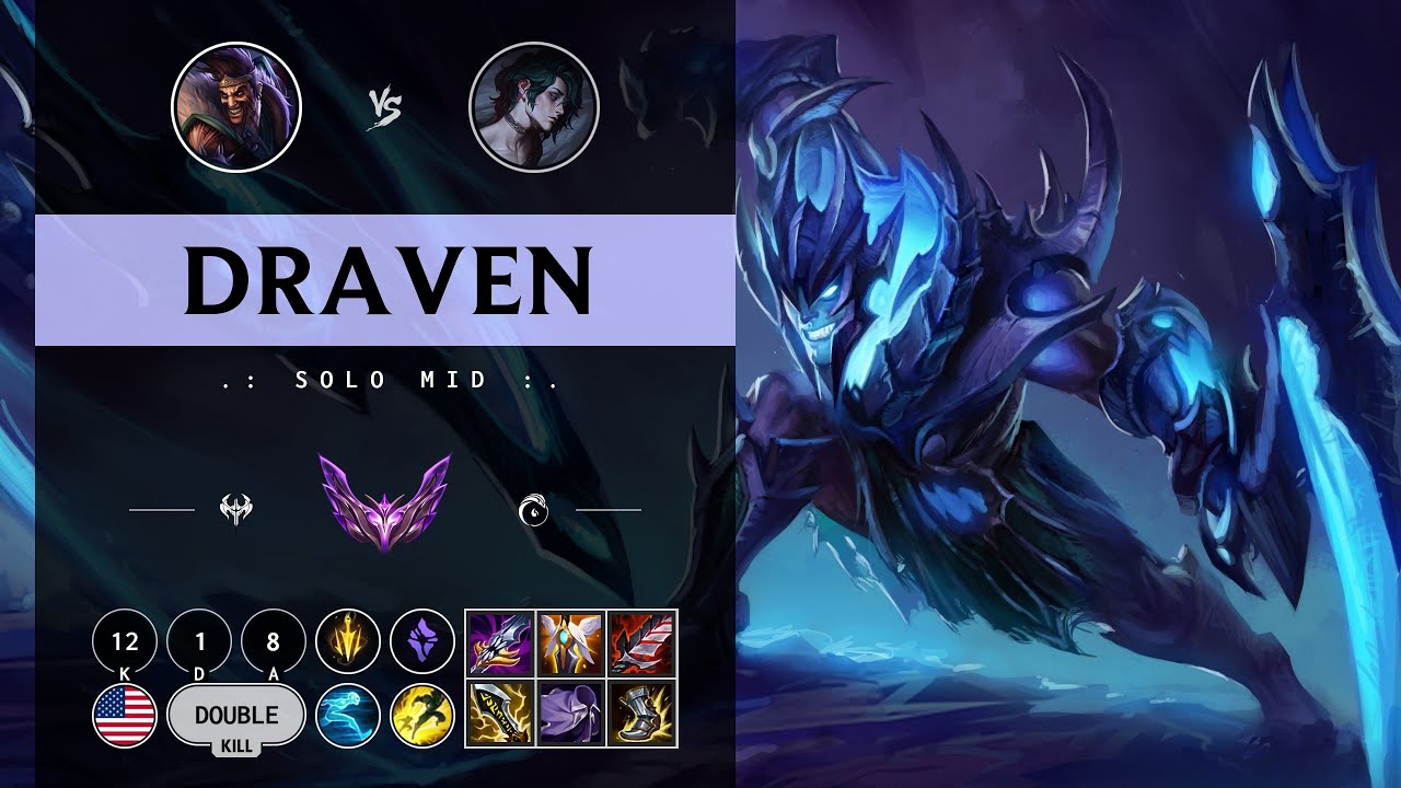 Draven Mid vs Hwei - NA Master Patch 14.9