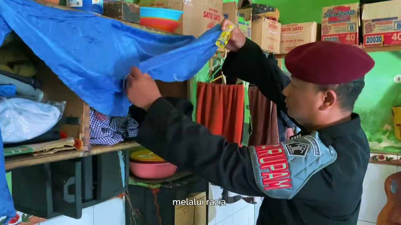 Razia Kamar Hunian, Lapas Kelas IIB Jombang Cegah Masuk Barang Terlarang