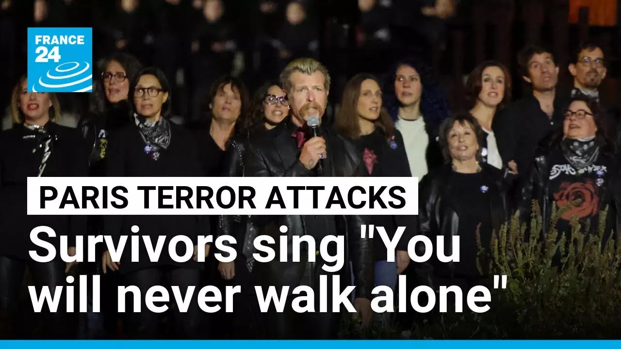 Survivors of 2015 Paris terror attacks perform 