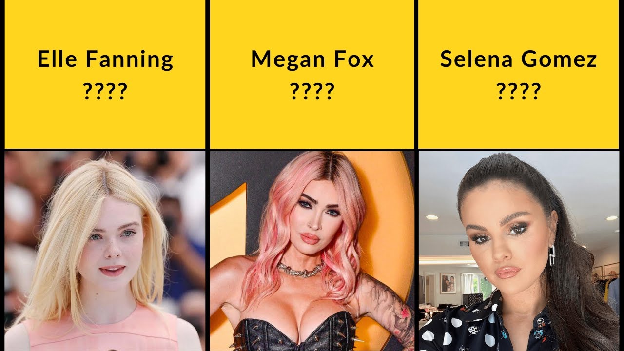 Height Comparison of Hollywood Famous Actresses