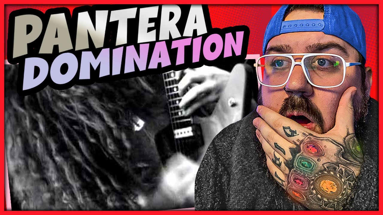 NEVER SEEN PANTERA BEFORE! Domination Official Video Reaction