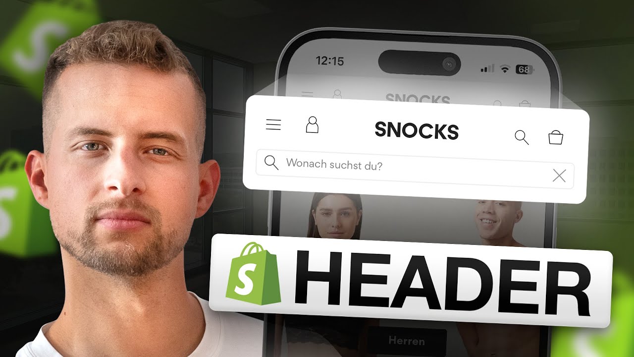 Shopify Header für maximalen Umsatz! - So baust du die perfekte Navigation in 20 Minuten