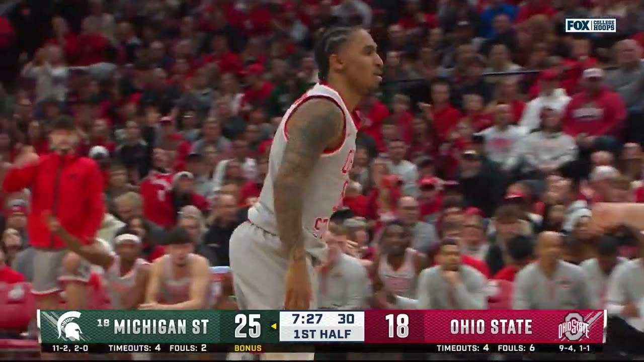 Xavier Booker 2024-2025 Season Makes - Michigan St. - NCAA