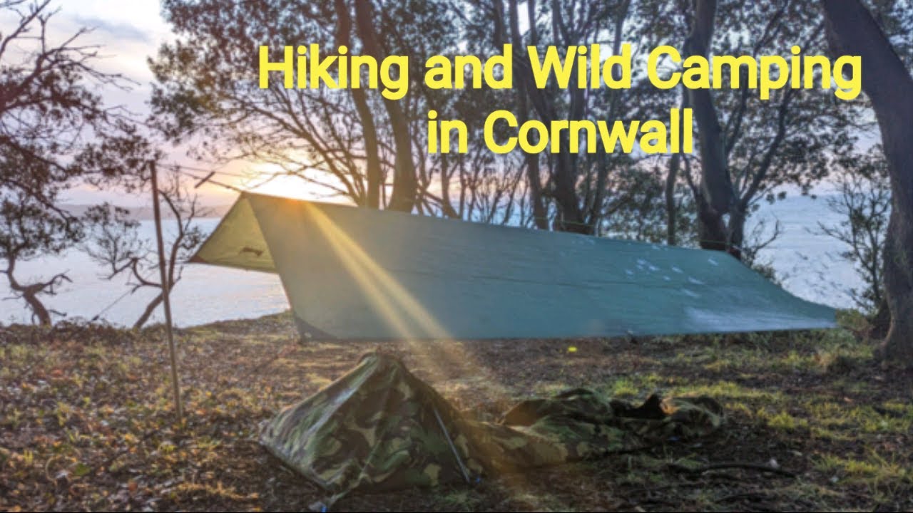 Wild Camping on the SW Coast Path - Cornwall - Dutch Hooped Bivvy - Ray Mears Bushcraft Knife