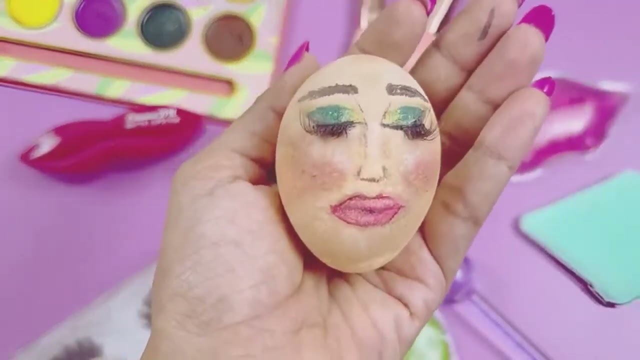 نسخة من ASMR مكياج على بطيخه