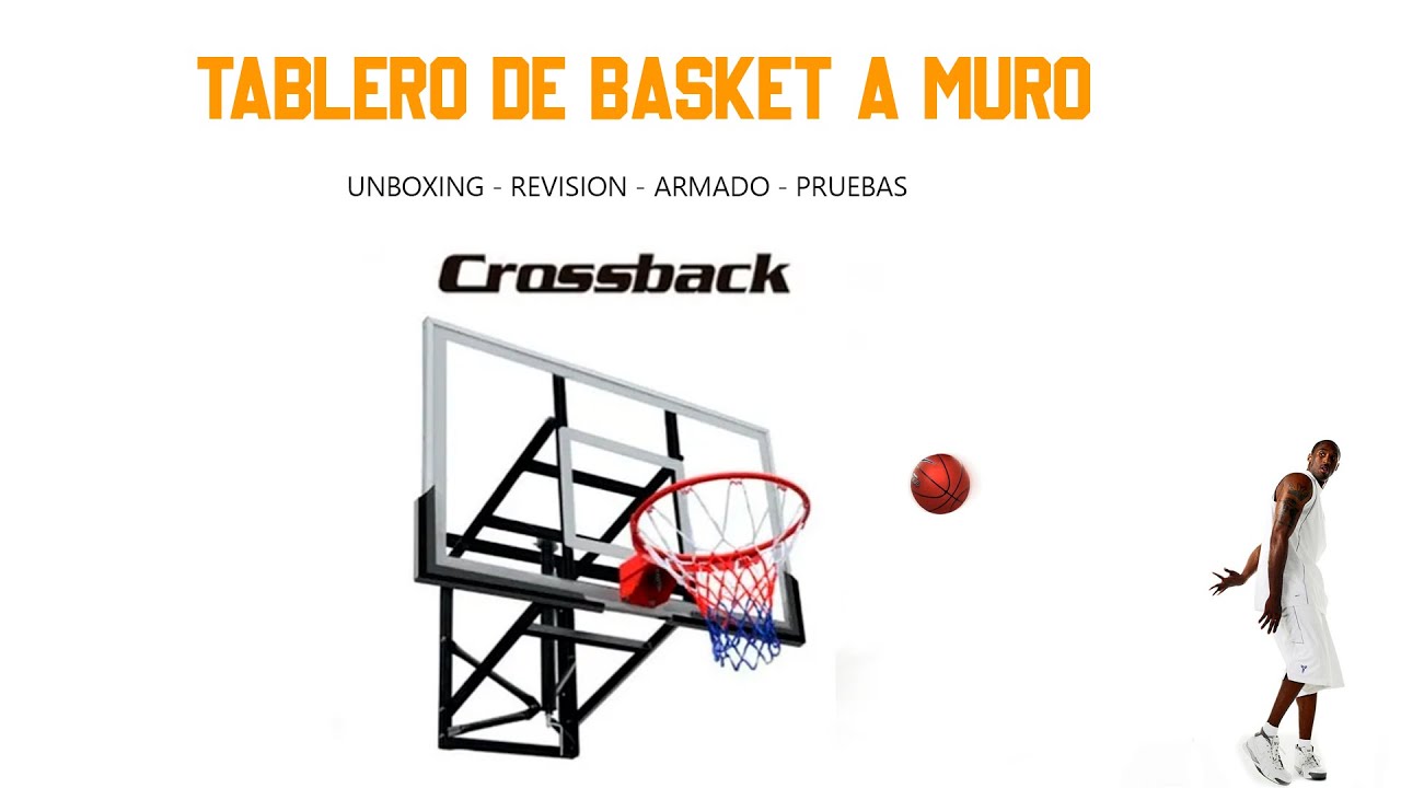 Aro Basket Crossback de muro (Empotrado) Unboxing, Revisión y pruebas