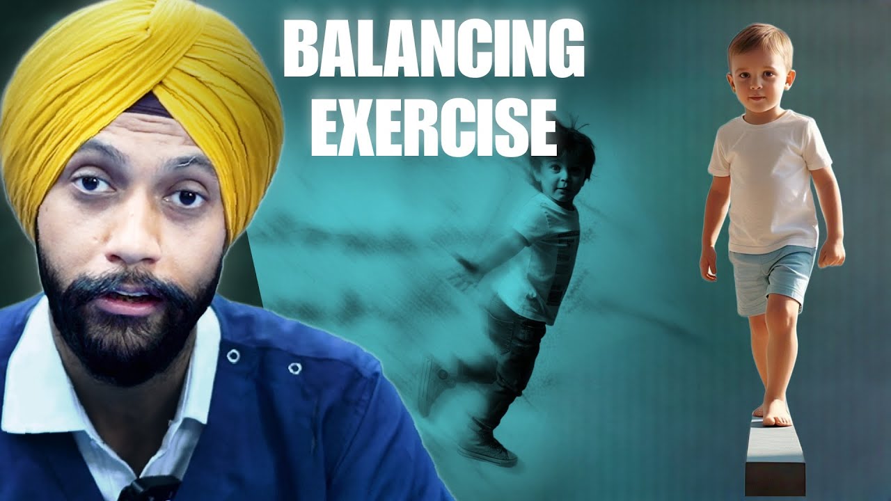 Balancing Exercises for kids to improve their balance & coordination l| Dr. R. S. Baggall