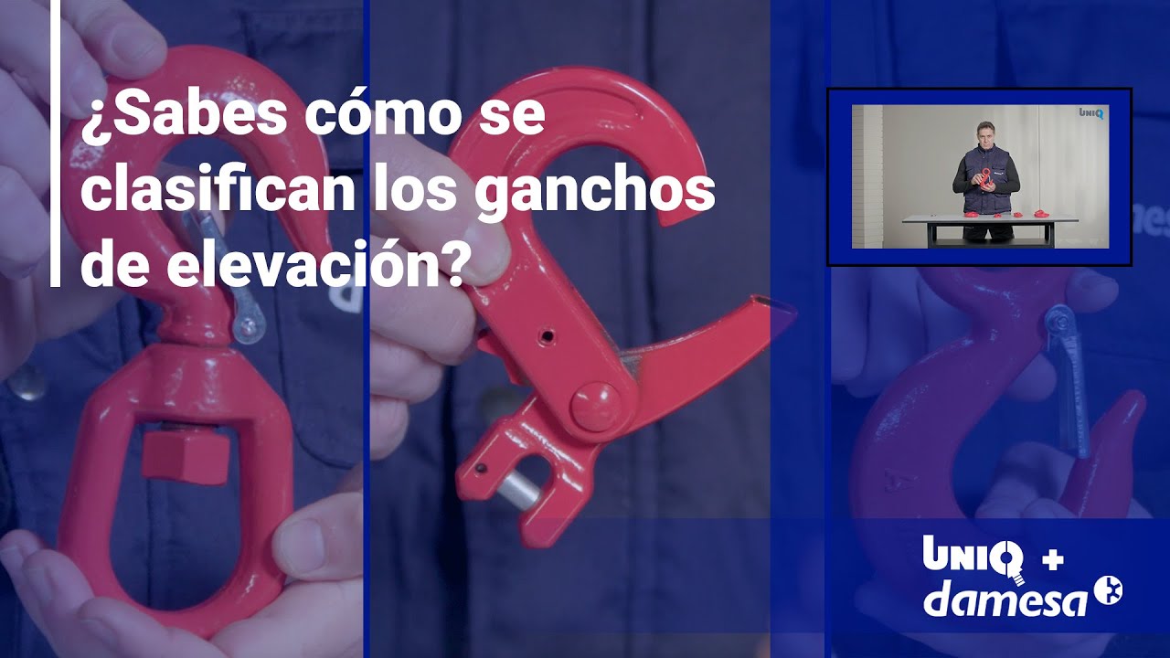 Tipos de ganchos de elevaci&oacute;n por UNIQ