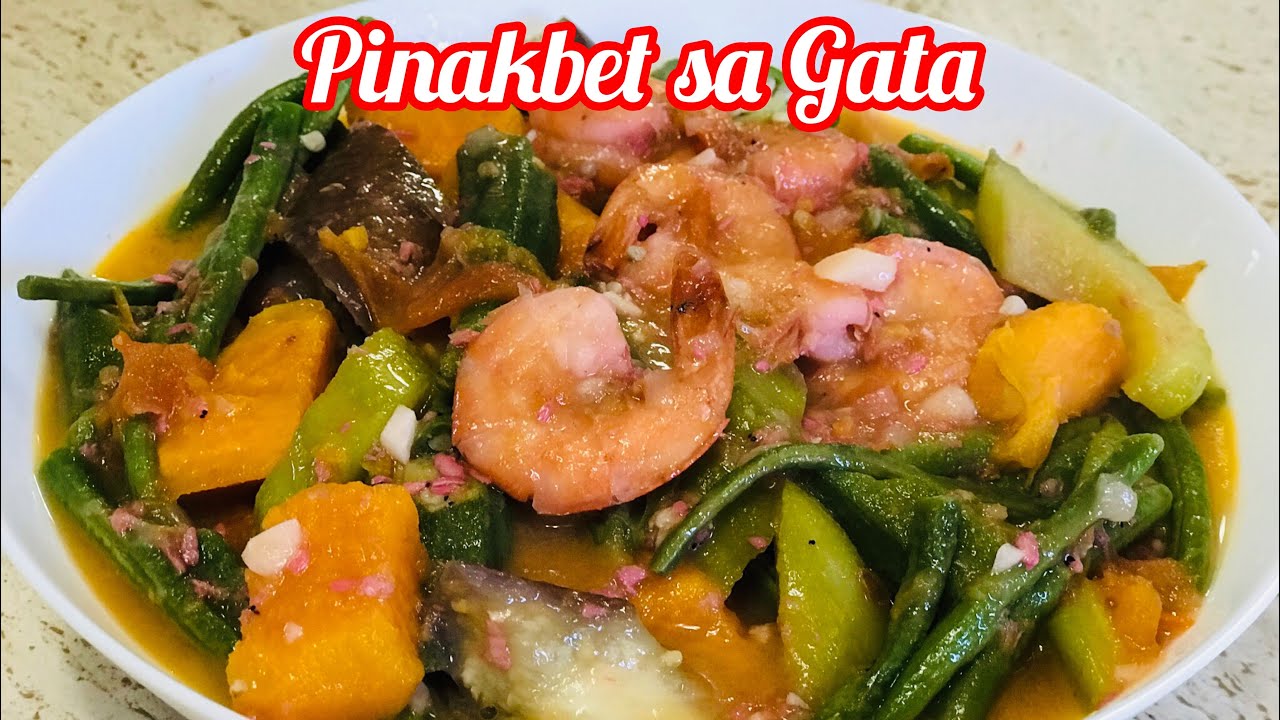 Pinakbet Recipe, Pinakbet sa Gata, Pinoy Recipe, Filipino Food