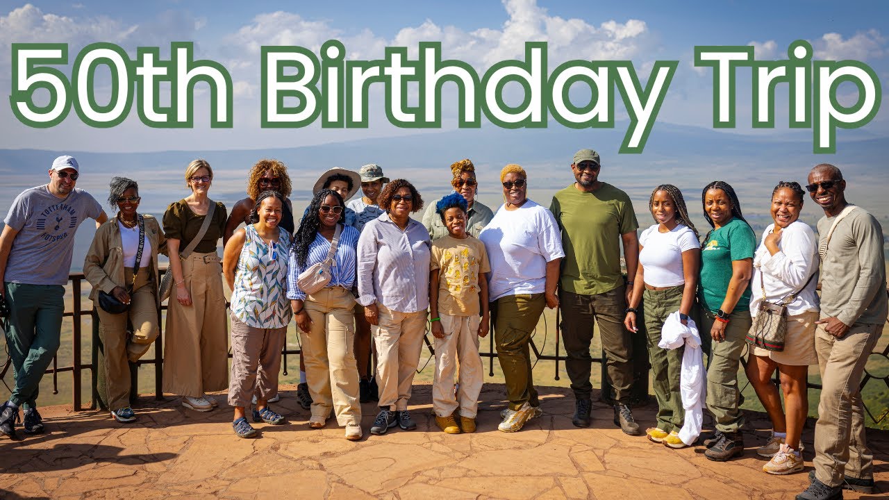 Turning 50 in Style: Epic Tanzania Safari & Zanzibar Birthday Trip!