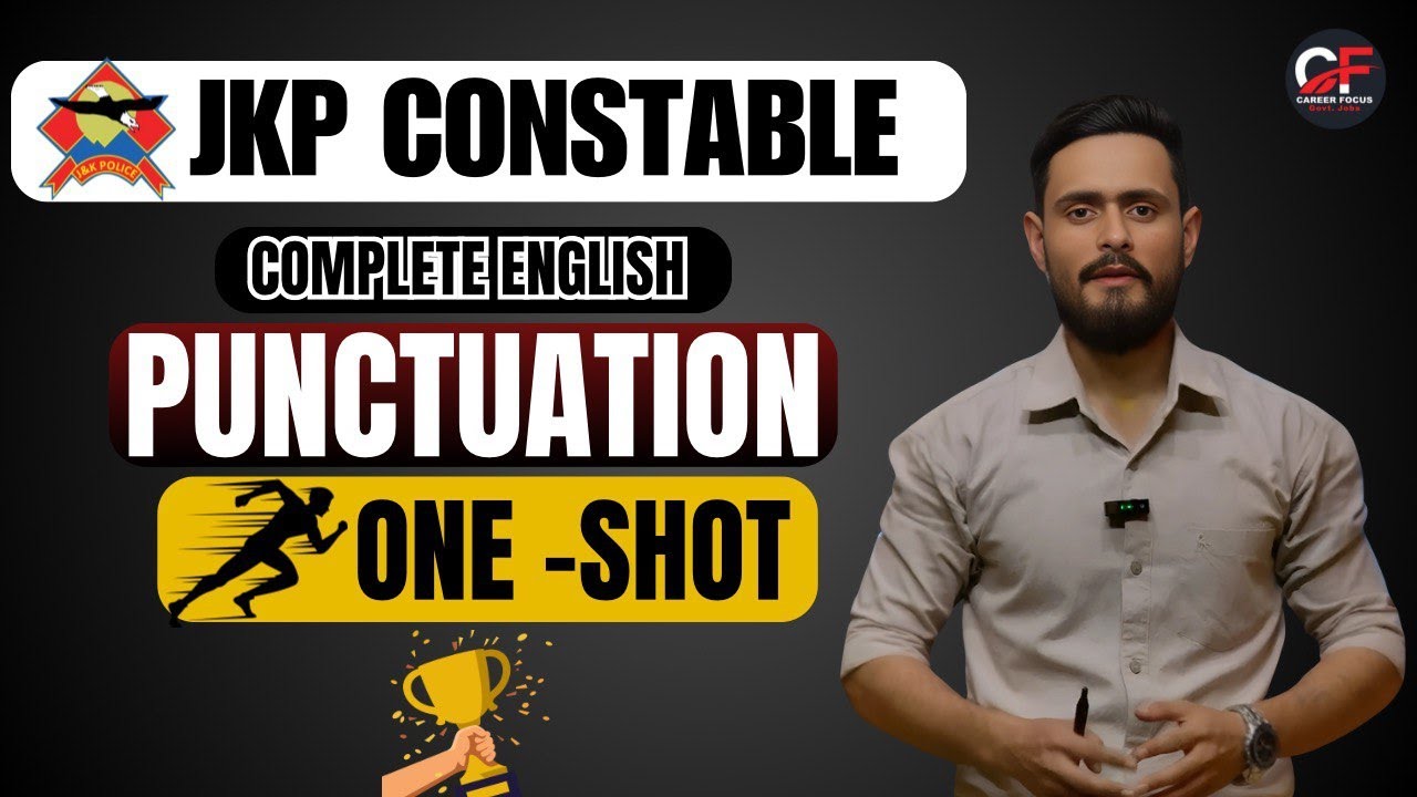 COMPLETE PUNCTUATION | JKP CONSTABLE || JKSSB