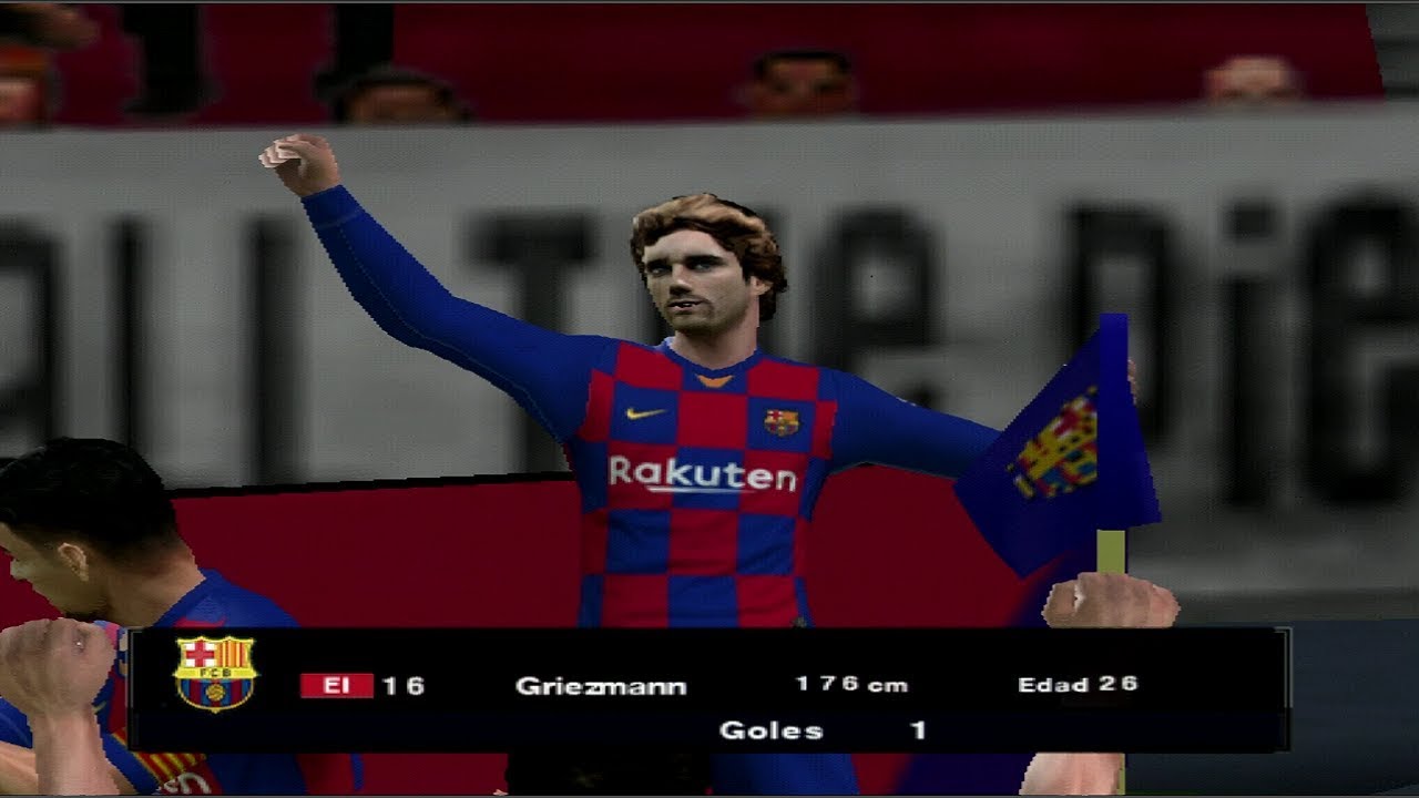 PES 2020(PS2) BARCELONA VS JUVENTUS GAMEPLAY HD 2019