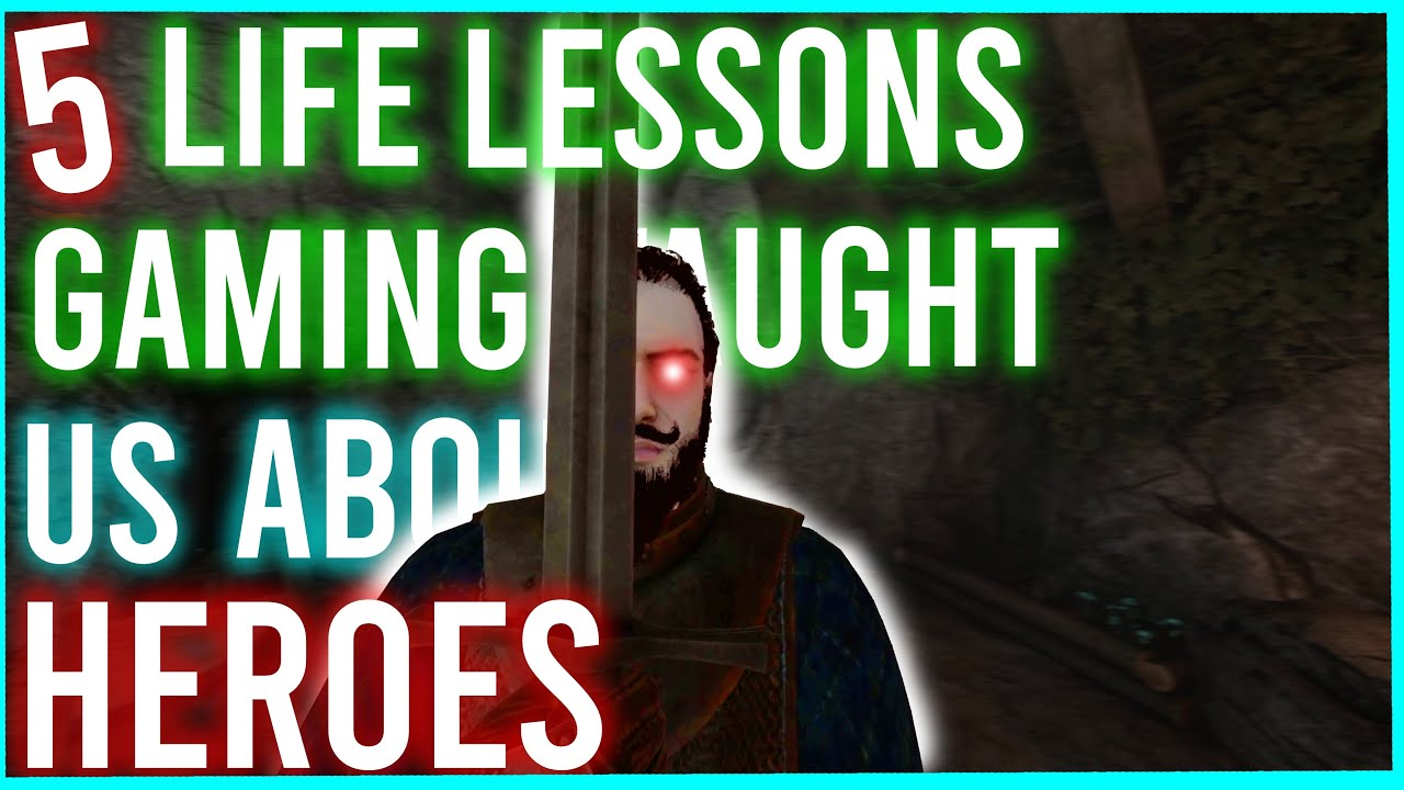5 Life Lessons Video Games Taught Us About Being A Hero | Self Help | Anxiety | Depression
