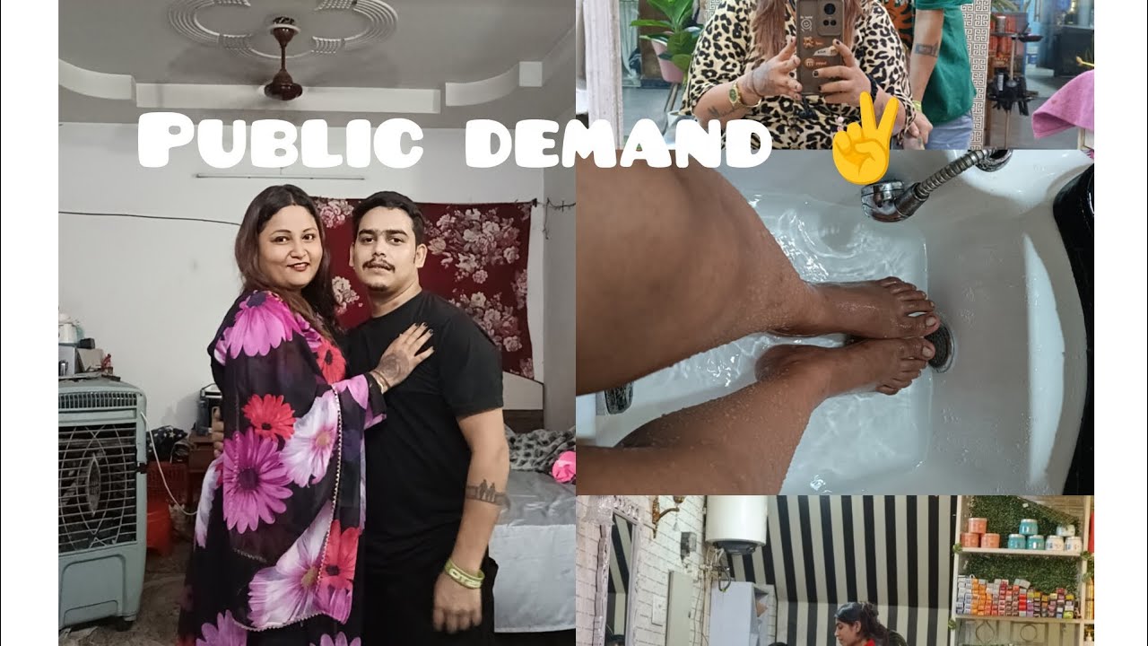 Must visit Zen luxury salon ✌️ Public demand Done ✅#dailyvlogs #tibetanyoutuber #subcribemychannel 