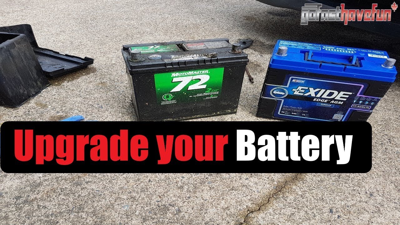 Why we Upgrade Parts: Changing Your Car Battery | AnthonyJ350