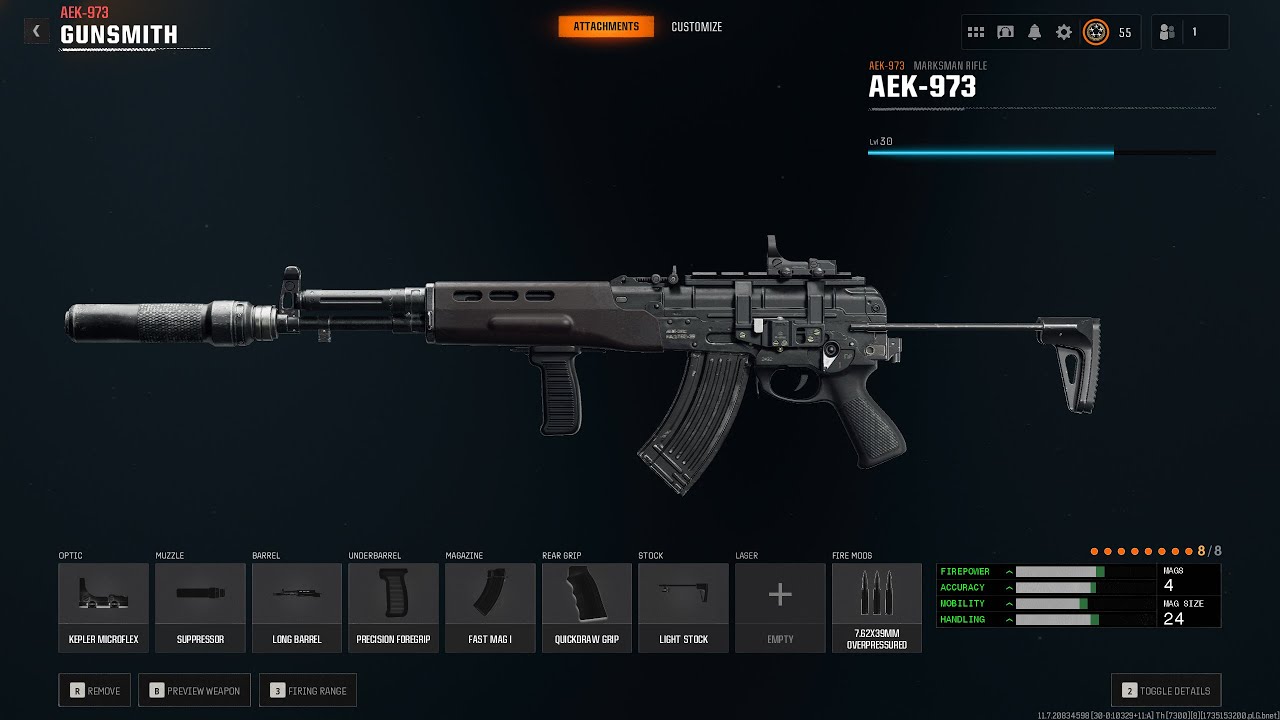 COD-Black Ops 6 Zombie Mod AEK-971 20241226