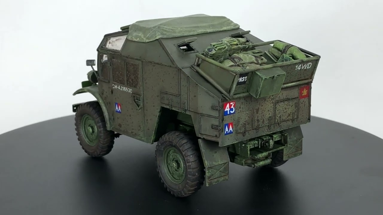 Tamiya 1/35 Quad Gun Tractor Final
