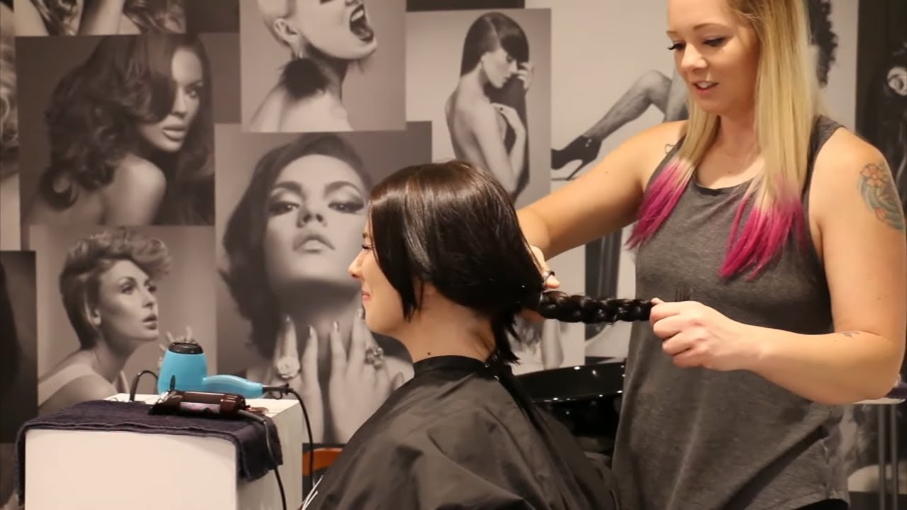 Alicia 2 LV - Pt 2: One of The Best Head Shaves Ever!!! (Free Video)